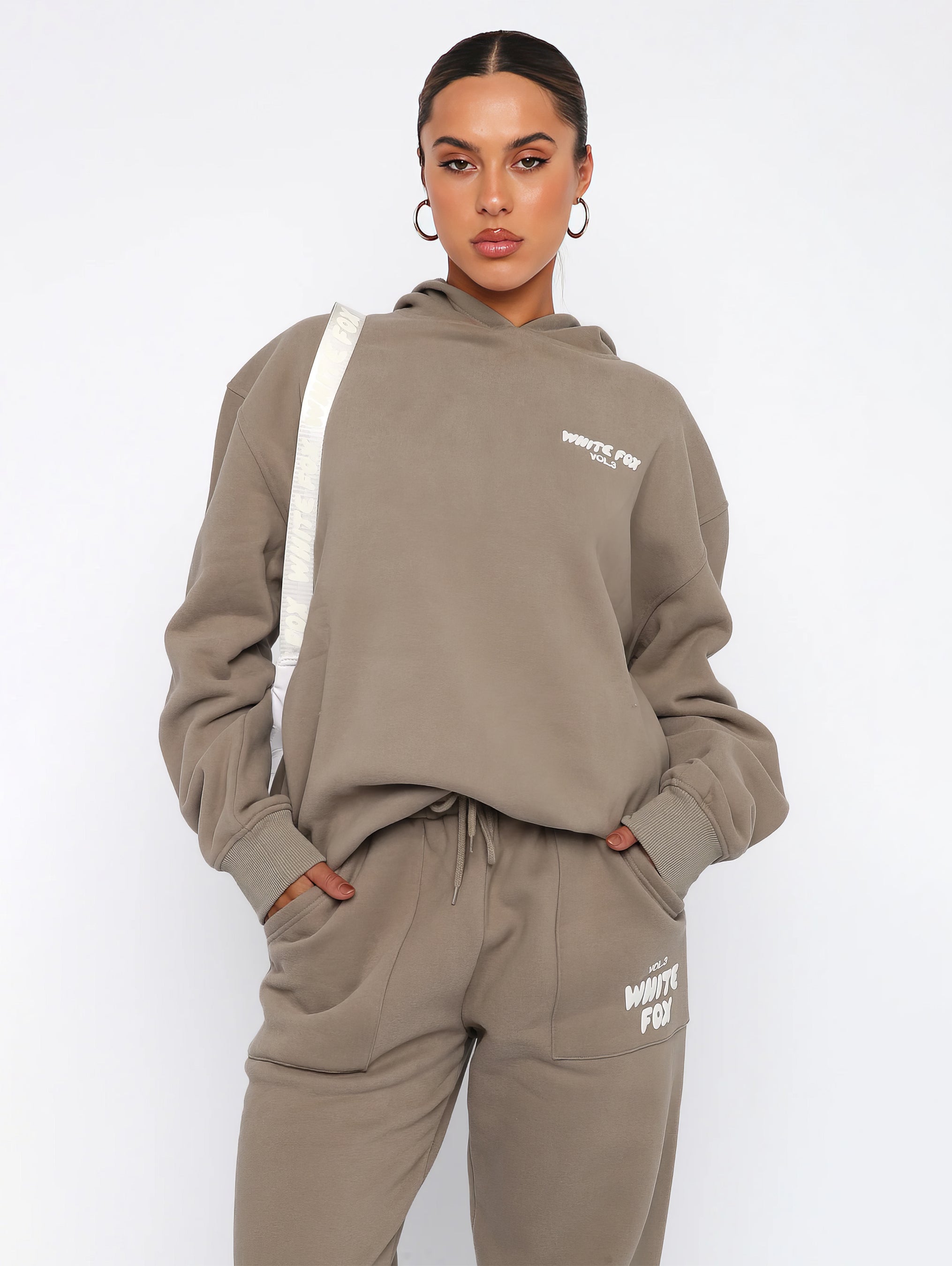 Foxy Complete Tracksuit for Women | Soft Hoodie & Jogger Set – TikTok Must-Have