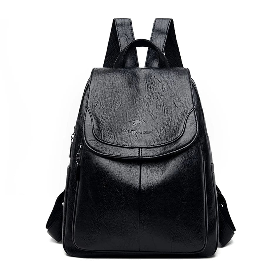 NOÉMI – Anti-theft Leather Backpack | Secure and Stylish