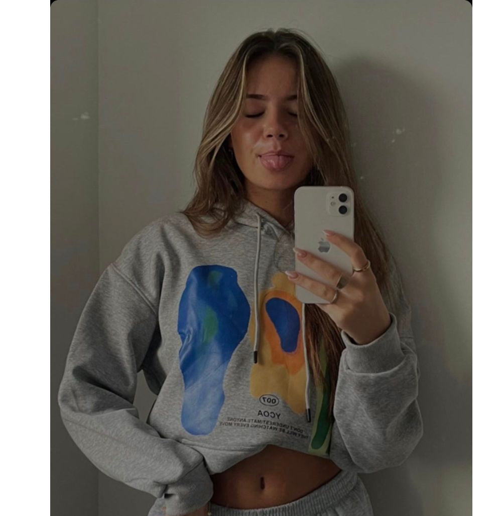 VADA Graphic Hoodie with Radiation Design | Comfy Streetwear for Women & Men