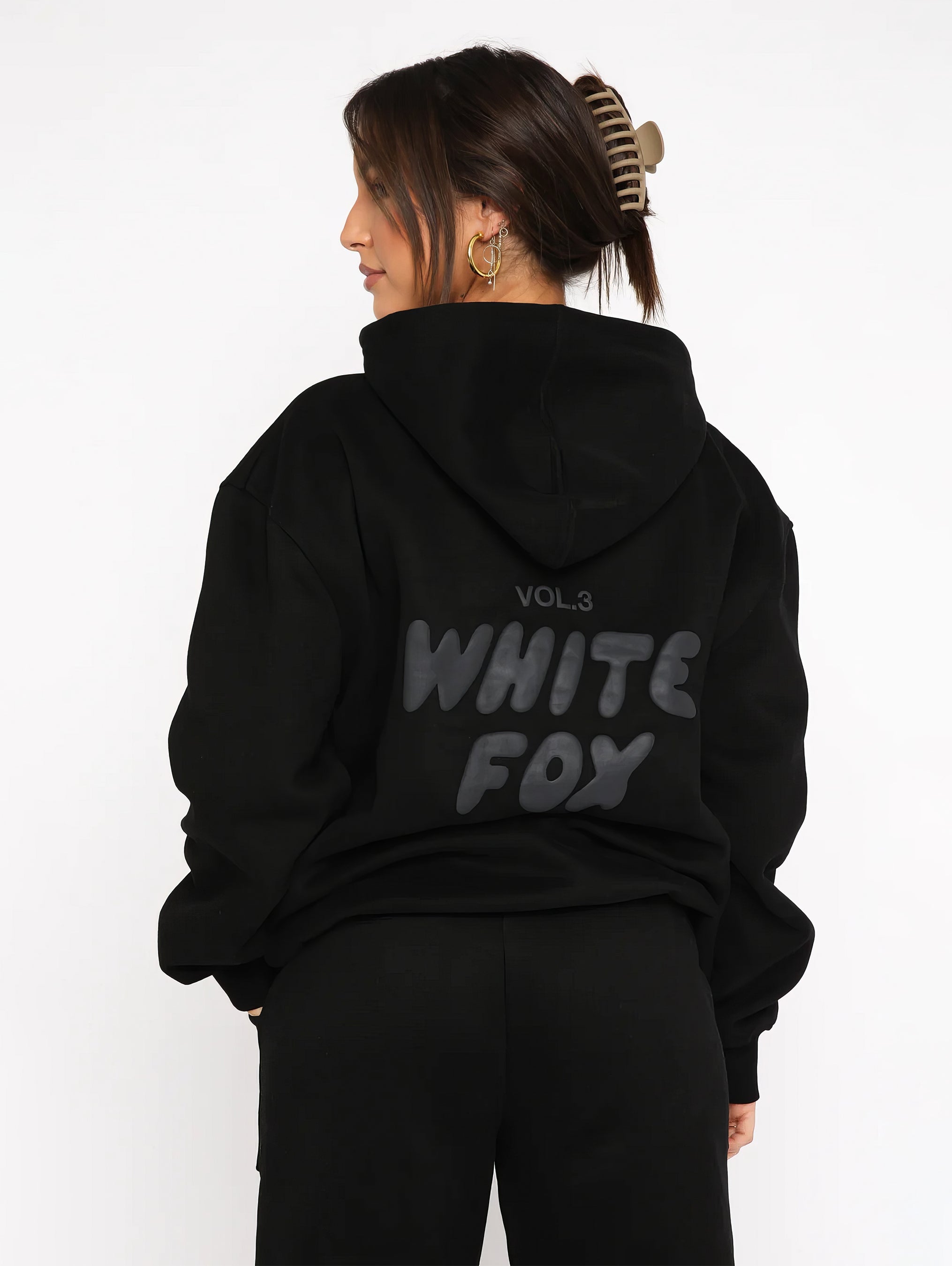 Foxy Complete Tracksuit for Women | Soft Hoodie & Jogger Set – TikTok Must-Have