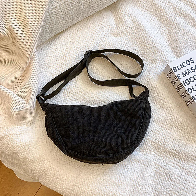 NOVA – Corduroy Shoulder Bag for Women