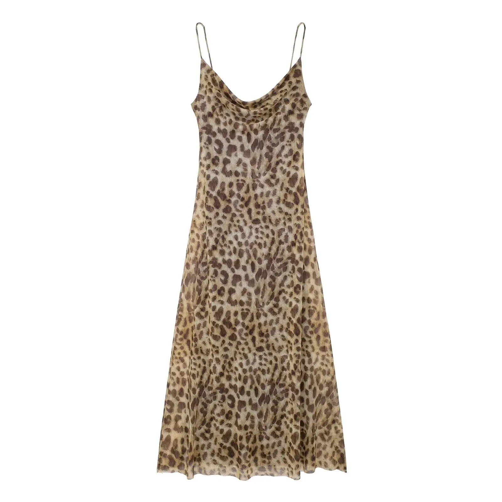 ZAYNA Leopard Maxi Dress | Wild, Elegant & Perfect for Summer Nights