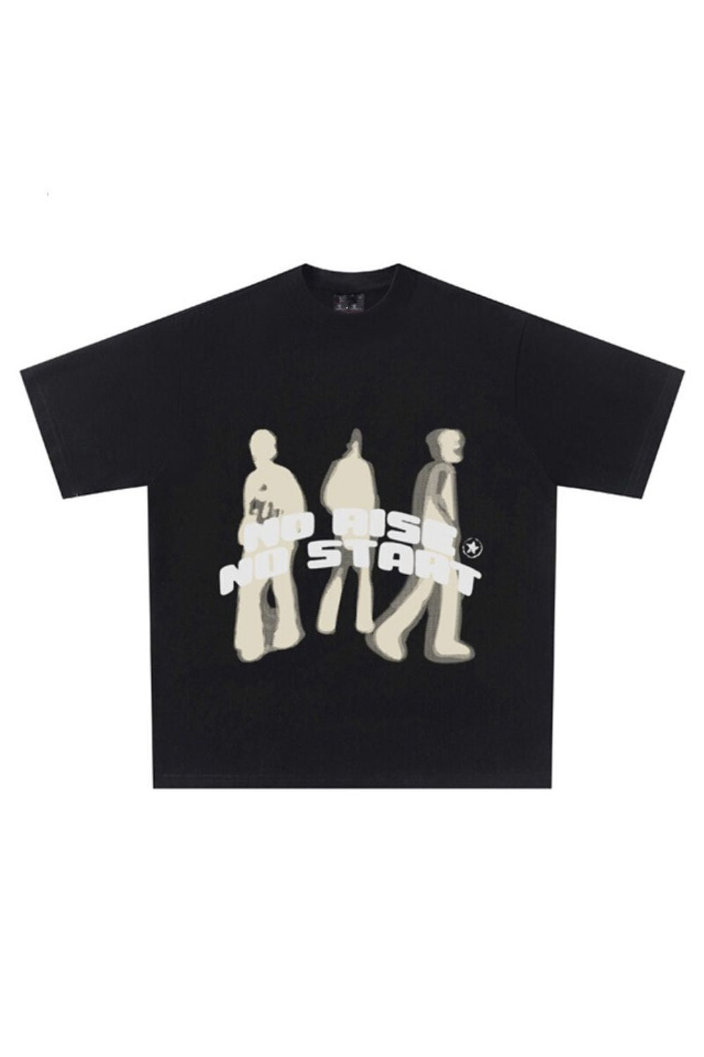 NOVAFLARE – No Rise Graphic Tee | Edgy Unisex Streetstyle for Bold Looks