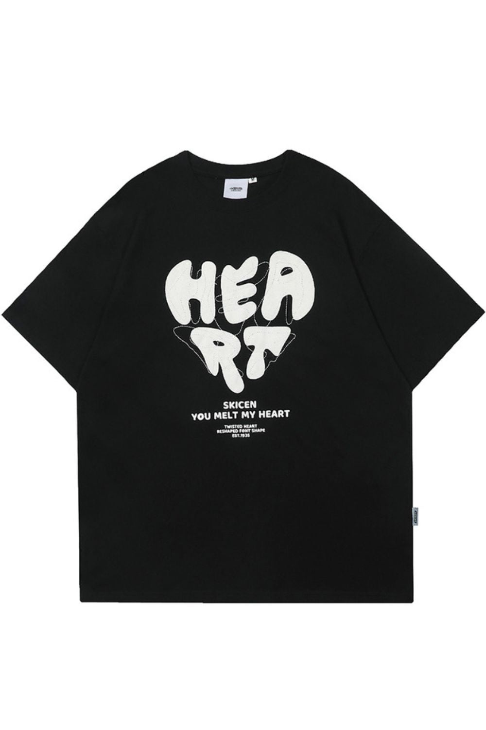 SUGARCRUSH – You Melt My Heart Graphic Tee | Cute Unisex Streetwear for Spring & Summer